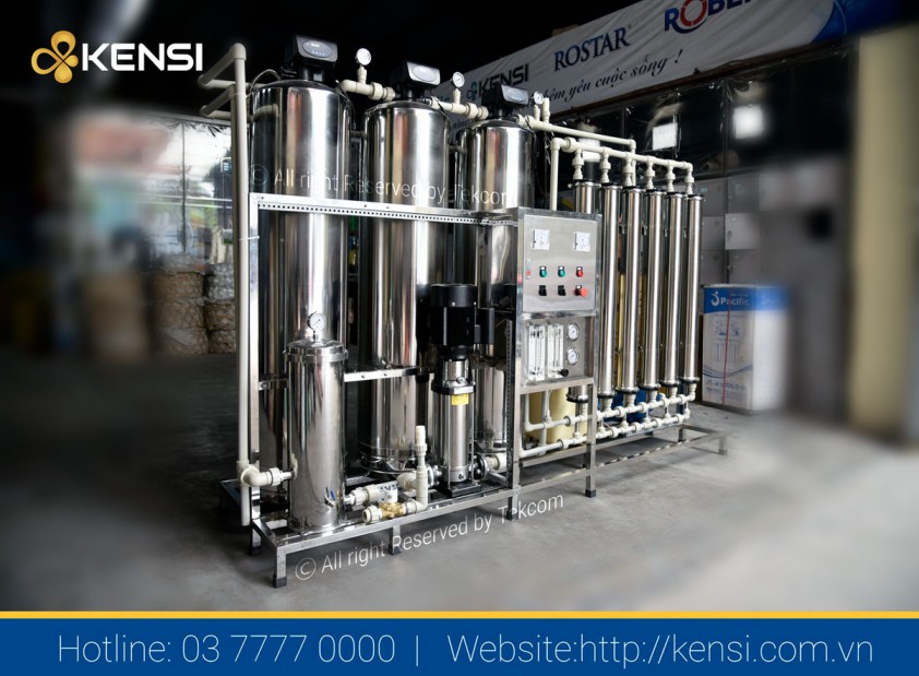 Máy lọc nước RO công nghiệp chính hãng đẩy lùi các hiểm họa bệnh tật cho người tiêu dùng